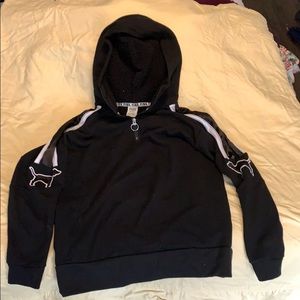 PINK quarter zip hoodie